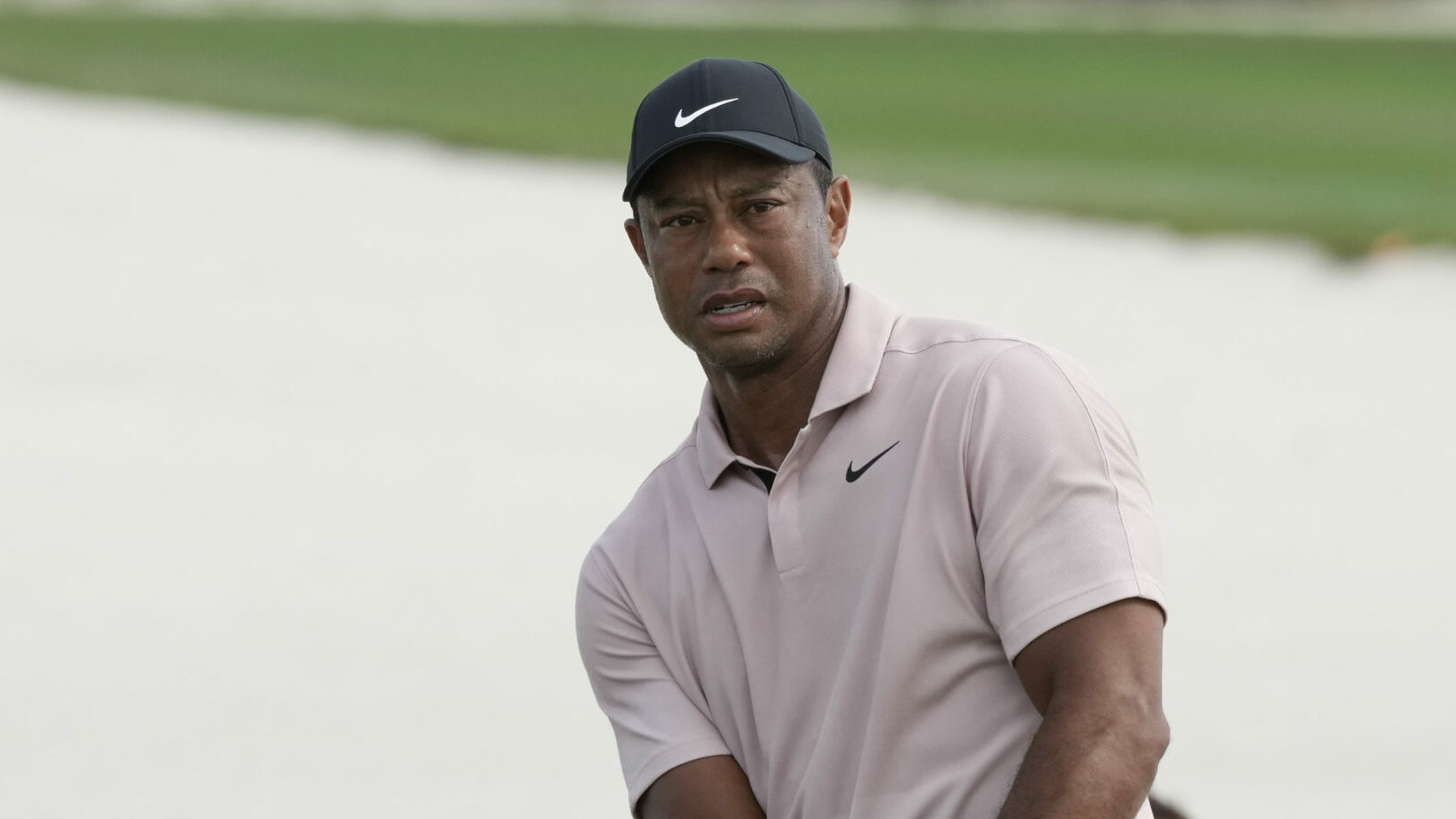 Tiger Woods during the first round of the Hero World Challenge