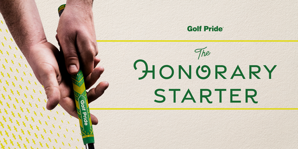 Golf Pride announces the Honorary Starter limited edition grip