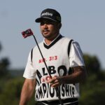 Jason Day on day 1 of the Masters