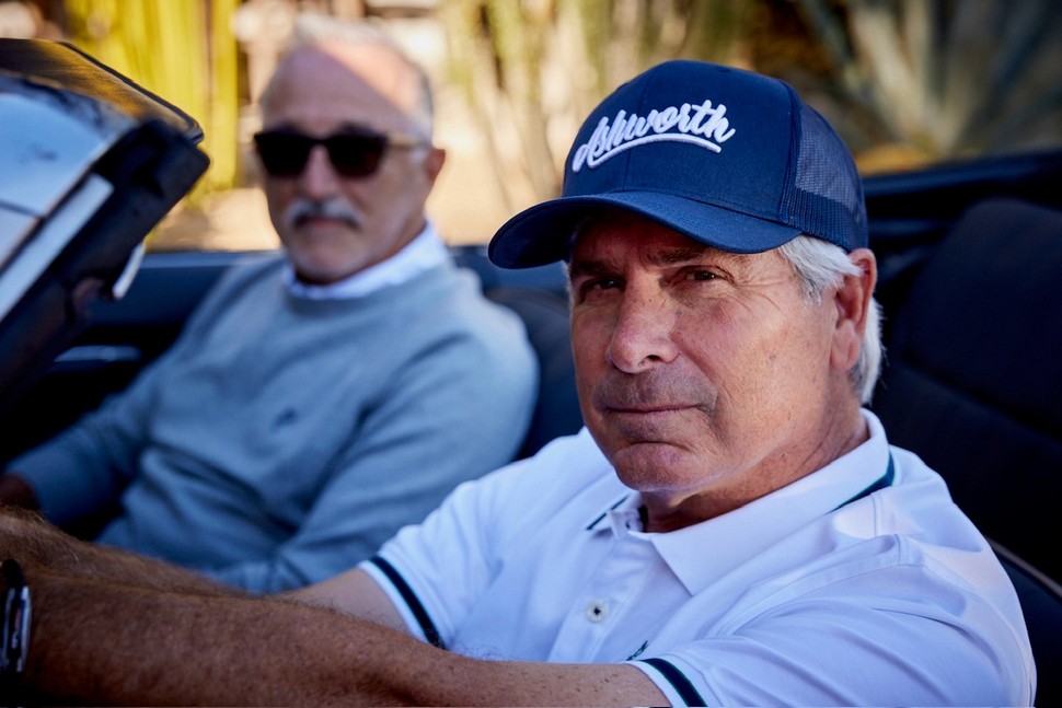Eddie Fadel and Fred Couples