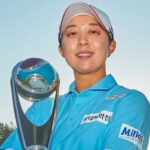 Home favourite Hyo-Joo Kim lifts the Aramco Team Series presented by PIF trophy on her tournament debut