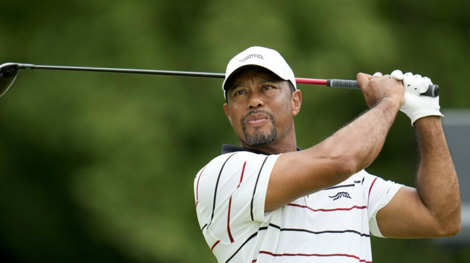 Tiger Woods missed the halfway cut in the US PGA Championship