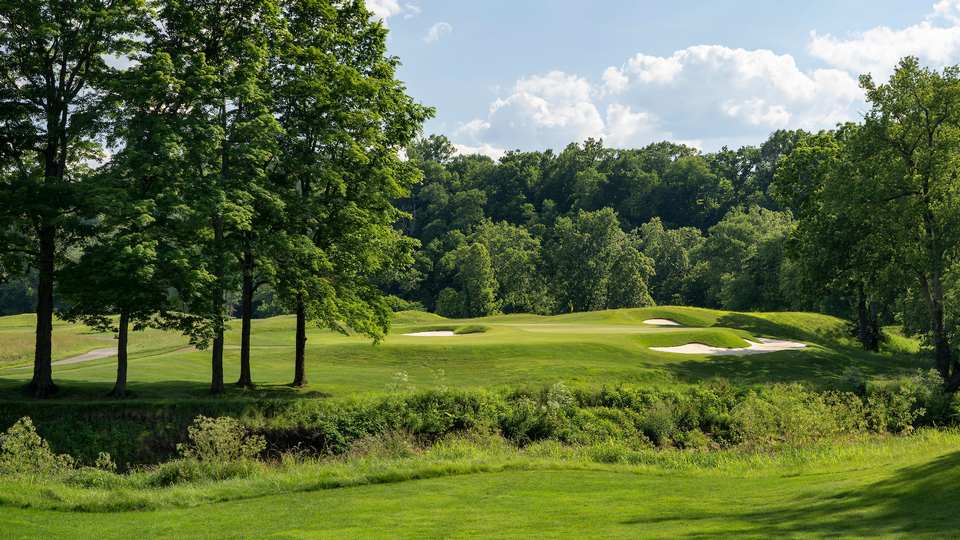 A view from the third hole at Valhalla Golf Club