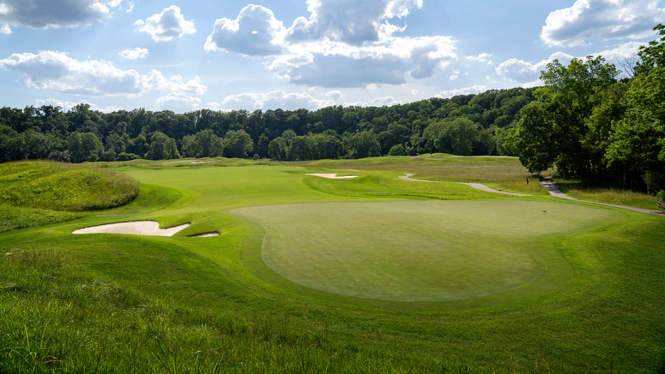 A view from the fourth hole