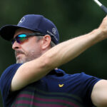 Finland's Mikko Korhonen holds share of the lead at the KLM Open