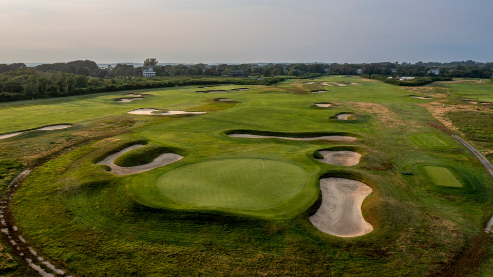 The 6th hole will play as the 15th during the US Senior Open