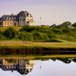 The Clubhouse as seen at Newport Country Club in Newport, Rhode Island