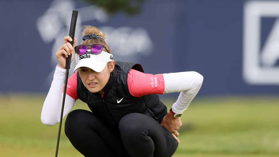 World number one Nelly Korda (pictured) will compete in the AIG Women's Open on the Old Course this August