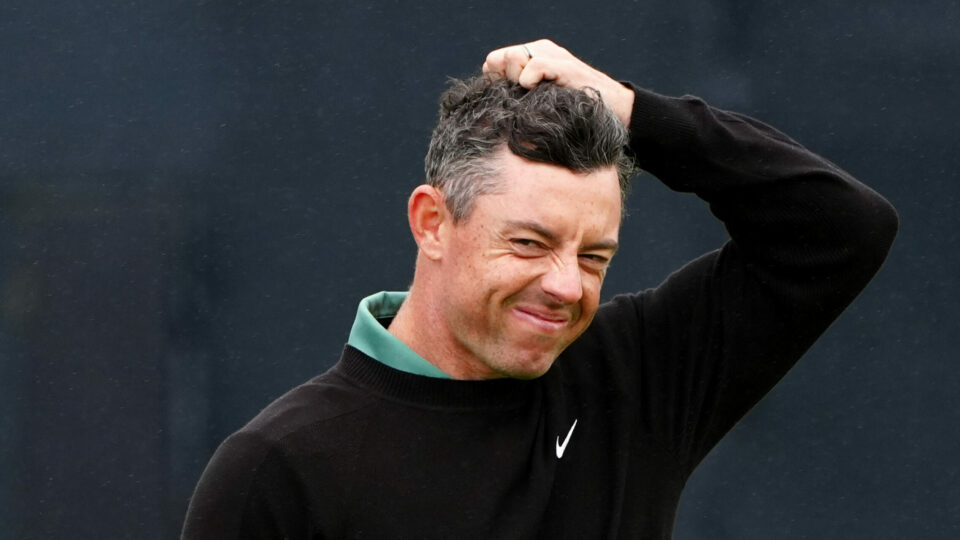 Rory McIlroy struggled to an opening 78 in the 152nd Open at Royal Troon