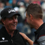 Henrik Stenson (right) beat Phil Mickelson in an epic duel to win the 2016 Open at Royal Troon