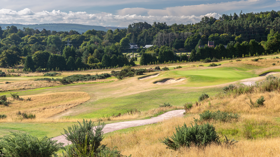 13th hole at the New Kings Golf Course in Inverness 