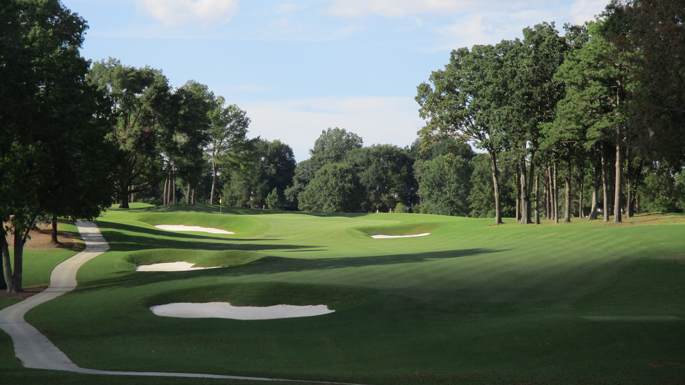 13th hole at Carmel CC (North)