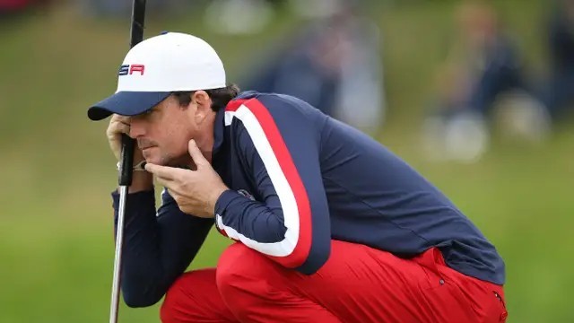 Keegan Bradley at the Ryder Cup