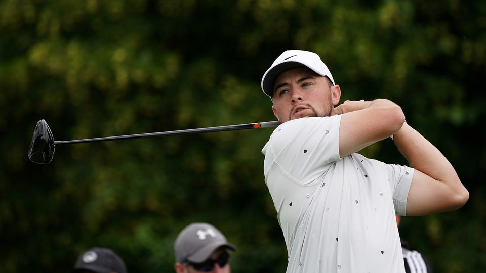 England's Alex Fitzpatrick on the 10th tee during day one of the Horizon Irish Open 2022