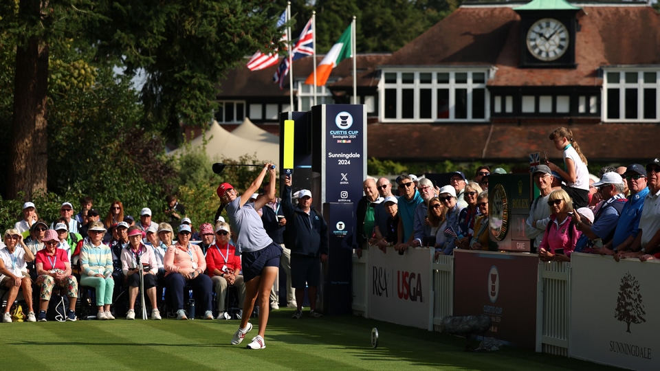 Curtis Cup at Sunningdale Golf Today